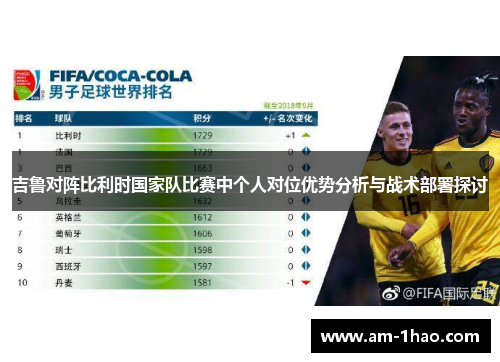 吉鲁对阵比利时国家队比赛中个人对位优势分析与战术部署探讨 吉鲁对阵比利时国家队比赛中个人对位优势分析与战术部署探讨