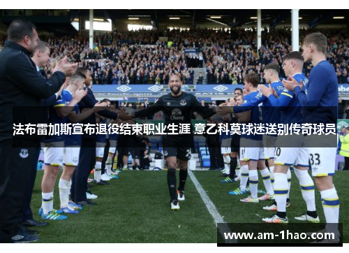 法布雷加斯宣布退役结束职业生涯 意乙科莫球迷送别传奇球员 法布雷加斯宣布退役结束职业生涯 意乙科莫球迷送别传奇球员